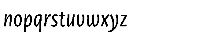 Novel Sans Cyrillic XXCondensed Italic Font LOWERCASE