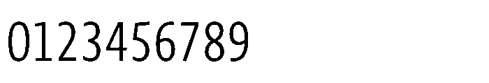 Novel Sans Cyrillic XXCondensed Light Font OTHER CHARS