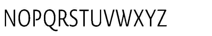 Novel Sans Cyrillic XXCondensed Light Font UPPERCASE