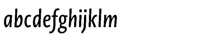 Novel Sans Cyrillic XXCondensed Medium Italic FONT