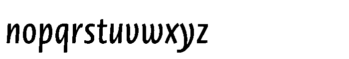 Novel Sans Cyrillic XXCondensed Medium Italic Font LOWERCASE