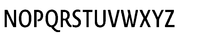 Novel Sans Cyrillic XXCondensed Medium Font UPPERCASE