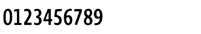 Novel Sans Cyrillic XXCondensed Semi Bold Font OTHER CHARS