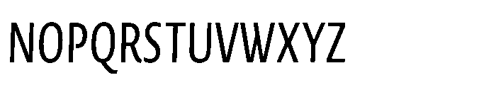Novel Sans Cyrillic XXXCondensed Italic Font UPPERCASE