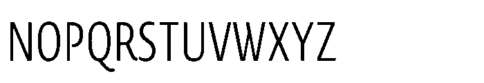 Novel Sans Cyrillic XXXCondensed Light Font UPPERCASE
