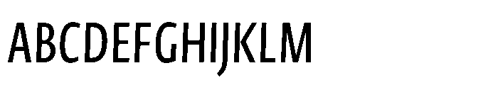 Novel Sans Cyrillic XXXCondensed Medium Italic Font UPPERCASE