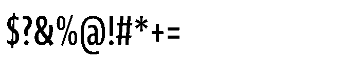 Novel Sans Cyrillic XXXCondensed Medium Font OTHER CHARS