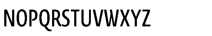 Novel Sans Cyrillic XXXCondensed Medium Font UPPERCASE