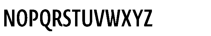 Novel Sans Cyrillic XXXCondensed Semi Bold Font UPPERCASE