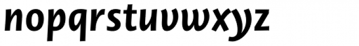 Novel Sans Office Pro Bold Italic Font LOWERCASE