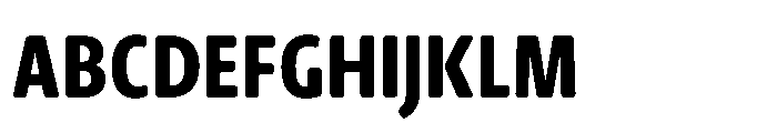 Novel Sans Rounded Arabic XXCnd ExtraBold Font UPPERCASE