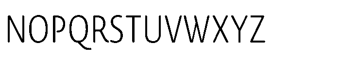 Novel Sans Rounded Arabic XXCnd ExtraLight Font UPPERCASE