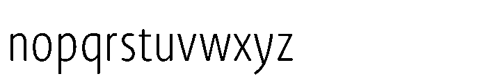 Novel Sans Rounded Arabic XXCnd ExtraLight Font LOWERCASE