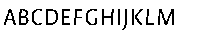 Novel Sans Rounded Cyrillic Italic Font UPPERCASE