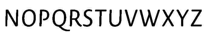 Novel Sans Rounded Cyrillic Italic Font UPPERCASE