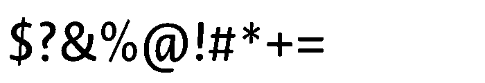 Novel Sans Rounded Cyrillic Medium Italic Font OTHER CHARS