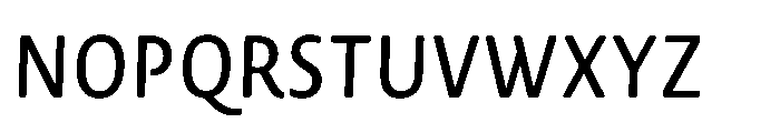 Novel Sans Rounded Greek Cnd Medium Italic Font UPPERCASE