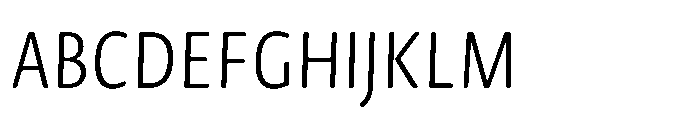Novel Sans Rounded Greek XCnd Light Italic Font UPPERCASE