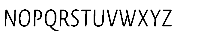 Novel Sans Rounded Greek XCnd Light Italic Font UPPERCASE