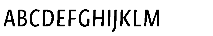 Novel Sans Rounded Greek XCnd Medium Italic Font UPPERCASE