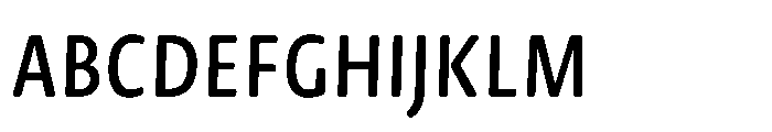 Novel Sans Rounded Greek XCnd Semi Bold Italic Font UPPERCASE