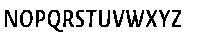 Novel Sans Rounded Greek XCnd Semi Bold Italic Font UPPERCASE