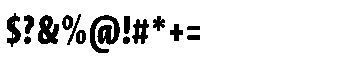 Novel Sans Rounded Greek XXCnd ExtraBold Italic Font OTHER CHARS