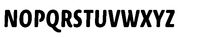 Novel Sans Rounded Greek XXCnd ExtraBold Italic Font UPPERCASE