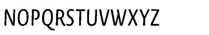 Novel Sans Rounded Greek XXCnd Italic Font UPPERCASE