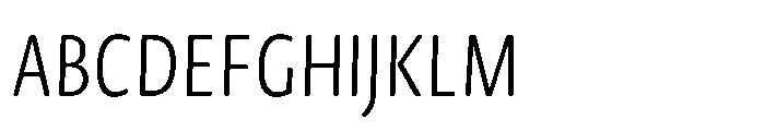 Novel Sans Rounded Greek XXCnd Light Italic Font UPPERCASE