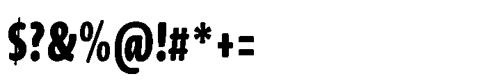 Novel Sans Rounded Greek XXXCnd ExtraBold Italic Font OTHER CHARS