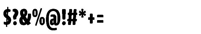 Novel Sans Rounded Greek XXXCnd ExtraBold Font OTHER CHARS