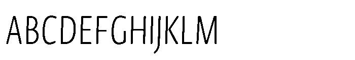 Novel Sans Rounded Greek XXXCnd ExtraLight Italic Font UPPERCASE