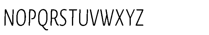 Novel Sans Rounded Greek XXXCnd ExtraLight Italic Font UPPERCASE