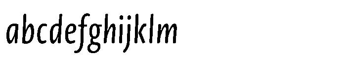 Novel Sans Rounded Greek XXXCnd Italic FONT