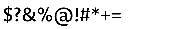 Novel Sans Rounded Hebrew Medium Font OTHER CHARS