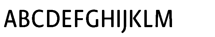 Novel Sans Rounded Hebrew XCnd Medium Font UPPERCASE