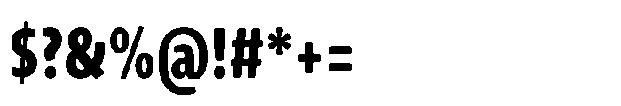 Novel Sans Rounded Hebrew XXCnd ExtraBold Font OTHER CHARS