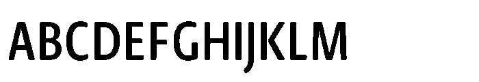Novel Sans Rounded Hebrew XXCnd Semi Bold Font UPPERCASE