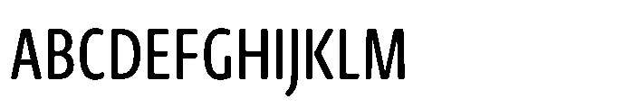 Novel Sans Rounded Hebrew XXXCnd Medium Font UPPERCASE