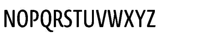 Novel Sans Rounded Hebrew XXXCnd Medium Font UPPERCASE