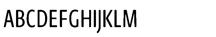 Novel Sans Rounded Hebrew XXXCnd Regular Font UPPERCASE