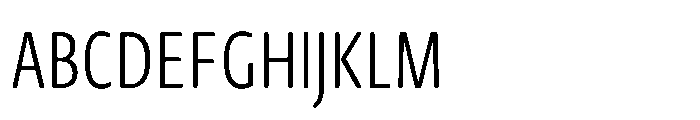Novel Sans Rounded XXXCnd Light Font UPPERCASE