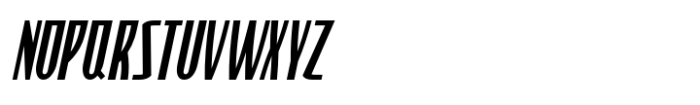 Novelty Nouveau JNL Oblique Font UPPERCASE
