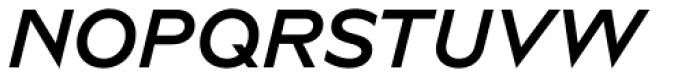 Novera Classic Semi Bold Italic Font UPPERCASE