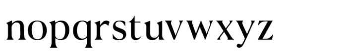 Noverich Light Font LOWERCASE