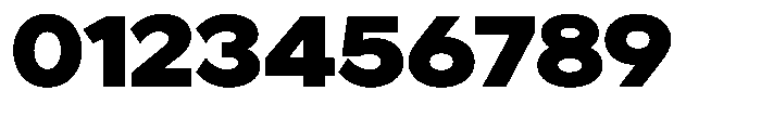 Noverion Sans Black Expanded Font OTHER CHARS