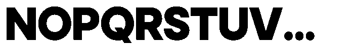 Noverion Sans Black Font UPPERCASE