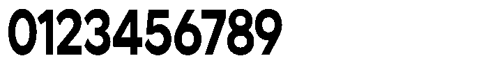 Noverion Sans Bold Condensed Font OTHER CHARS