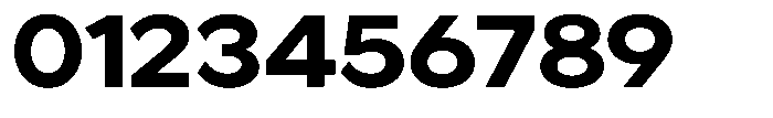 Noverion Sans Bold Expanded Font OTHER CHARS
